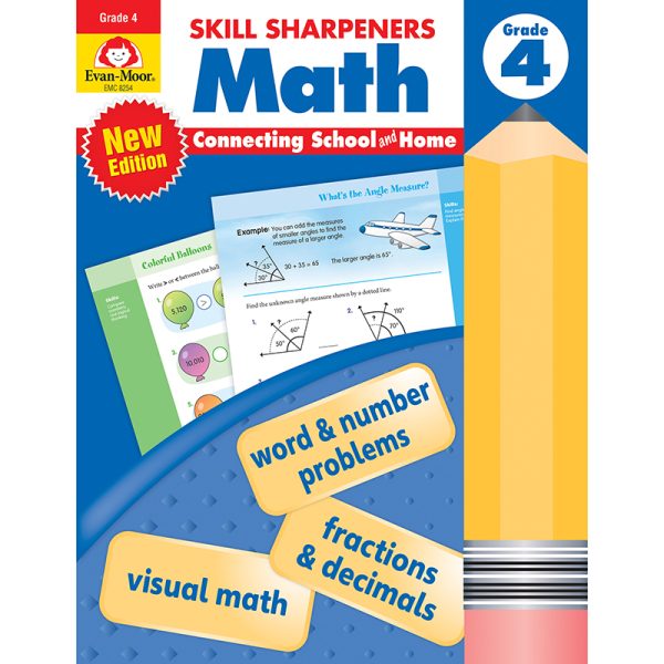 Skill Sharpeners: Math, Grade 4