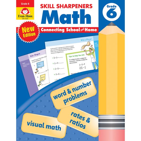 Skill Sharpeners: Math, Grade 6