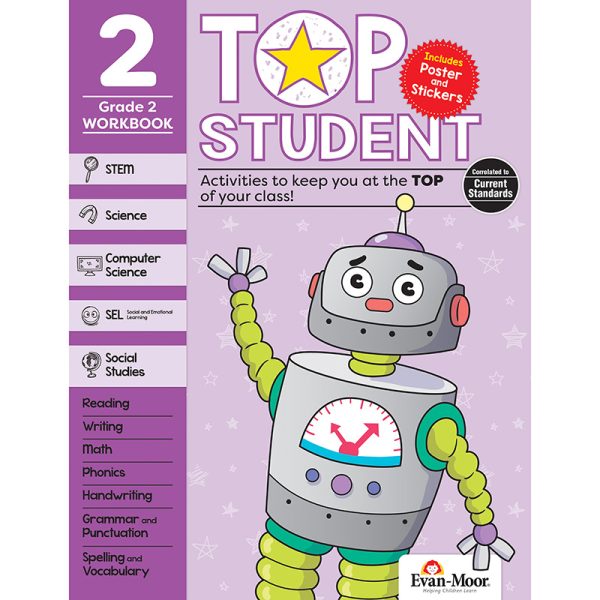 Top Student Activity Book, Grade 2