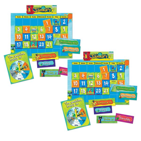 Pete The Cat Calendar Kit, 2 Kits