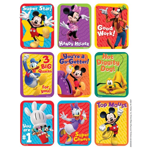 Mickey Mouse Clubhouse® Motivational Giant Stickers, Pack of 36