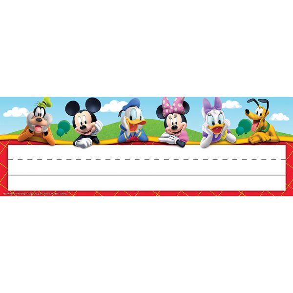 Mickey Mouse Clubhouse® Self-Adhesive Name Plates, Pack of 36