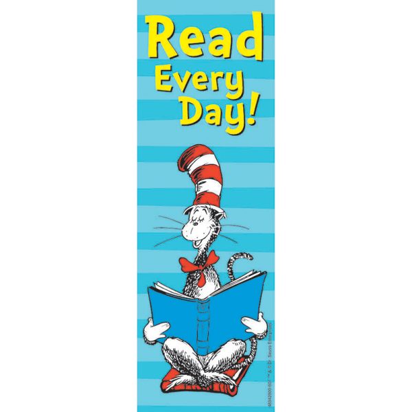 Cat in the Hat™ Read Every Day Bookmarks, Pack of 36