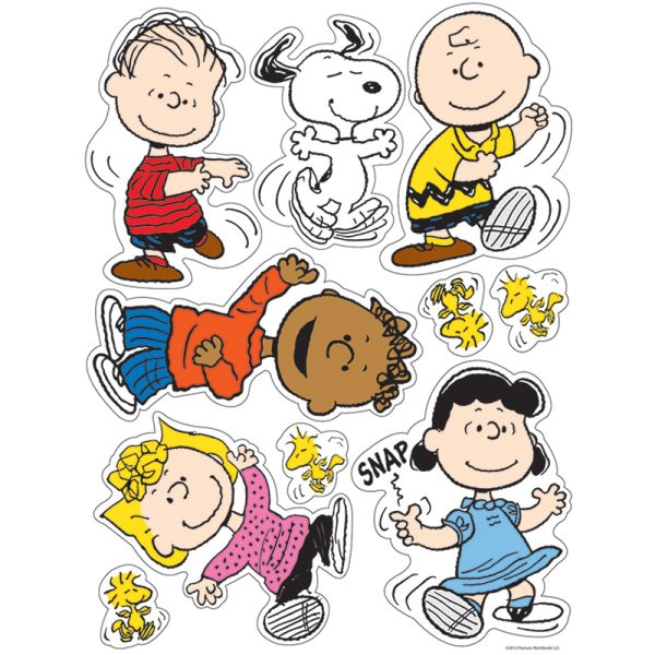 Peanuts® Classic Characters Window Clings, 1 Sheet