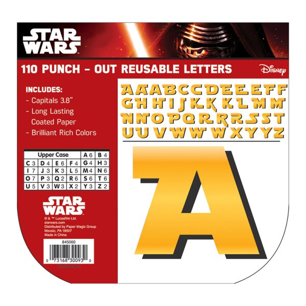 Star Wars™ Deco 4" Letters, 110 Characters