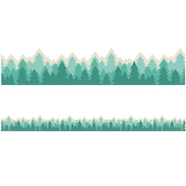 Adventurer Trees Extra Wide Deco Trim®, 37 Feet