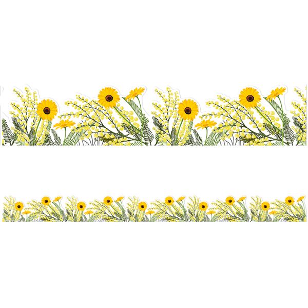 The Hive Floral Extra Wide Deco Trim®, 37 Feet