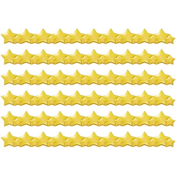 Stars Extra Wide Deco Trim®, 37 Feet Per Pack, 6 Packs