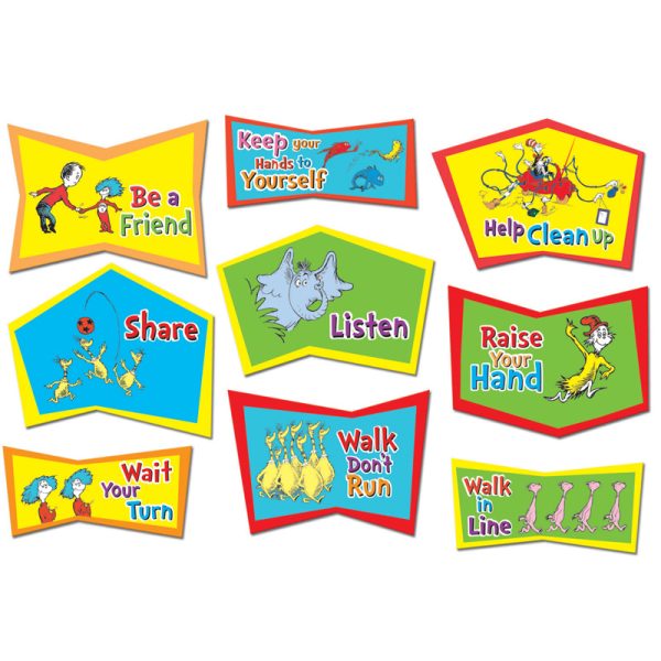 Dr. Seuss™ Classroom Rules Bulletin Board Set