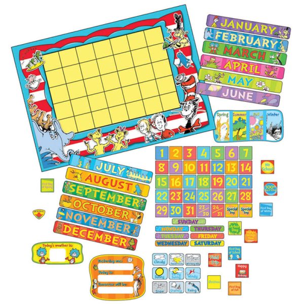 Dr. Seuss™ Calendar Bulletin Board Set