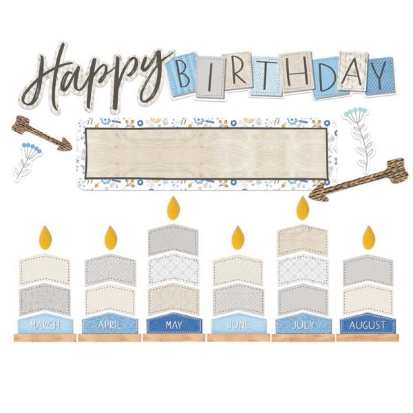 A Close-Knit Class Birthday Mini Bulletin Board Set