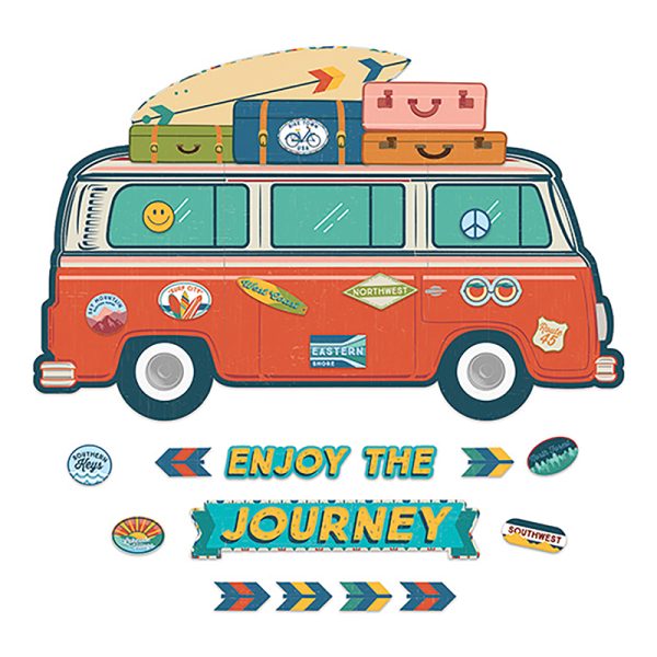 Adventurer Enjoy the Journey Giant Van Bulletin Board Set