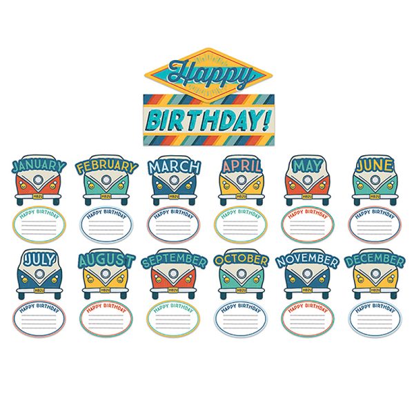 Adventurer Birthday Mini Bulletin Board Set