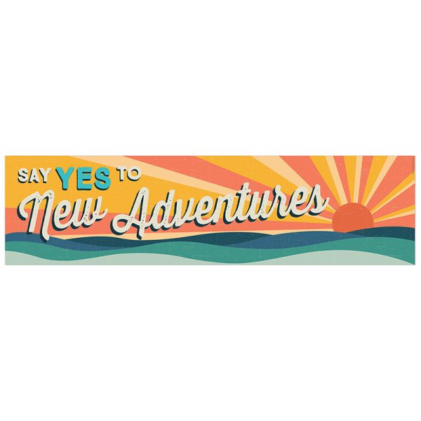 Adventurer Horizontal Banner, 45" x 12"