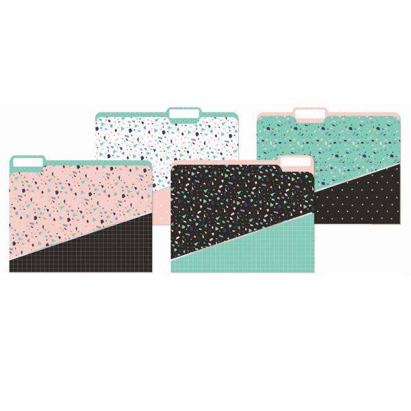 Simply Sassy File Folders, Pack of 4