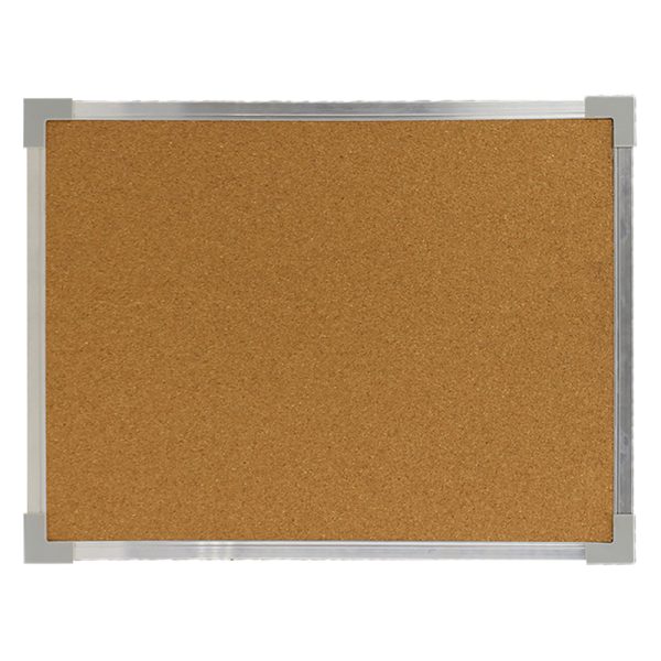 Aluminum Framed Cork Board, 18" x 24"