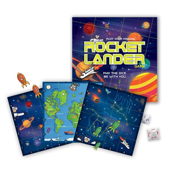 Rocket Lander Graphing Game