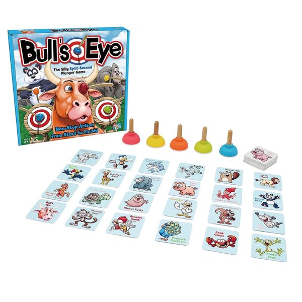 Bull's Eye - Fast-Paced Animal Matching Game - for Ages 3+