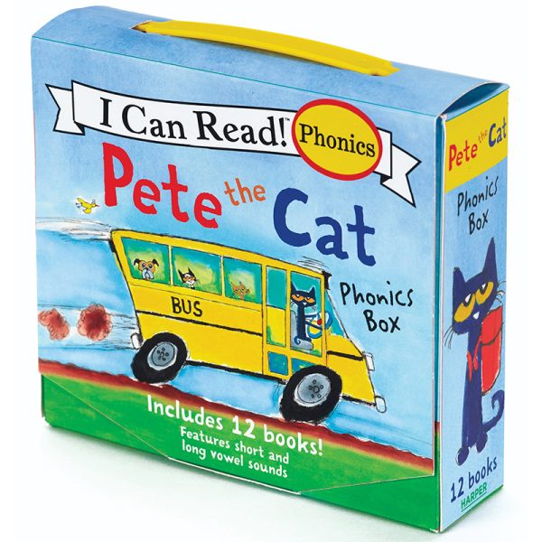 I Can Read!™ Pete the Cat Phonics Box, Set of 12 Books