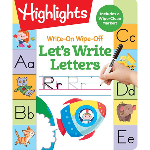 Let's Write Letters Write-On Wipe-Off Fun to Learn Activity Book