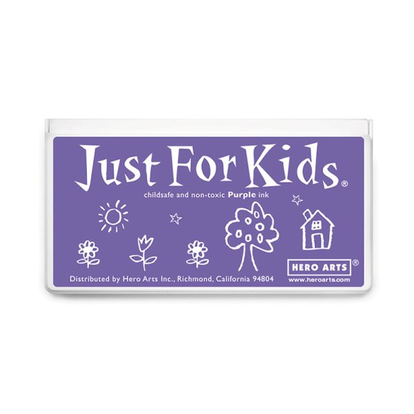 Jumbo Just for Kids Stamp Pad, Purple