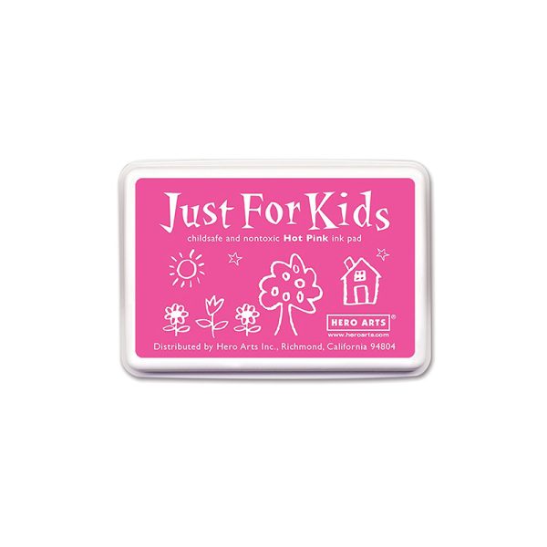 Just for Kids® Ink Pad, Hot Pink