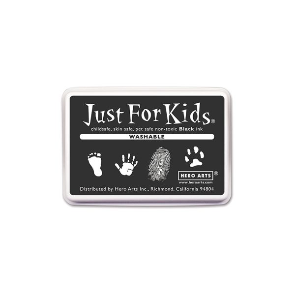 Just for Kids® Washable Ink Pad, Black