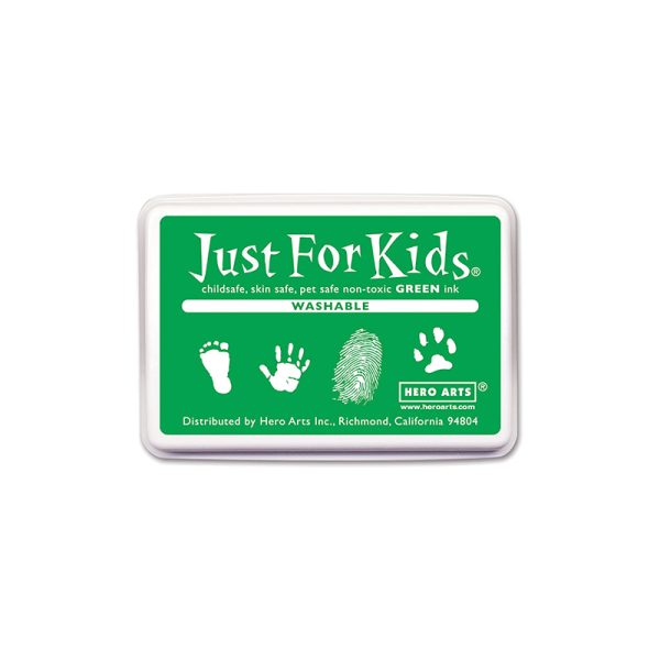 Just for Kids® Washable Ink Pad, Green