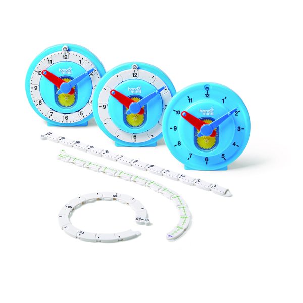 NumberLine Clock: Deluxe Set of 6