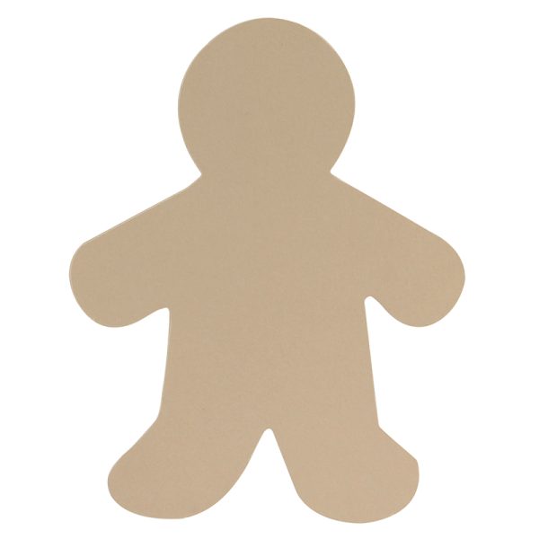 Multicultural Colors People Shape Paper Cut-Outs, 16" Me Kid, Pack of 25