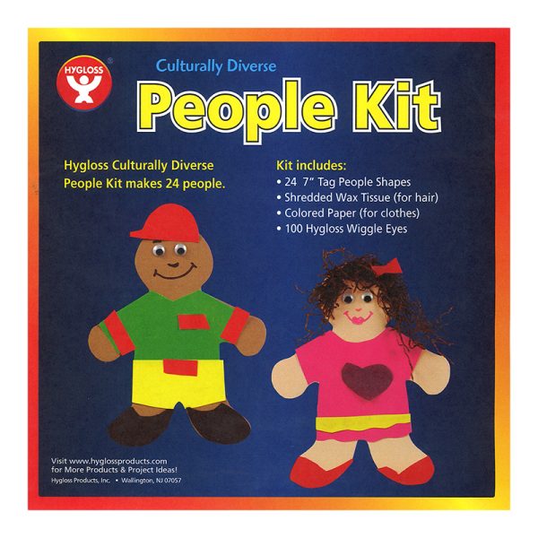 Culturally Diverse People Kit, 7", Make 24 People