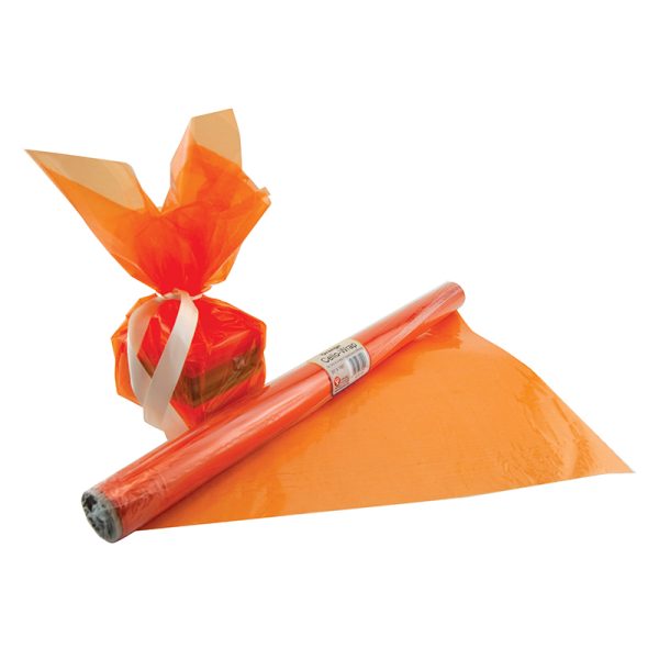 Cello-Wrap™ Roll, Orange, 20" x 12-1/2'