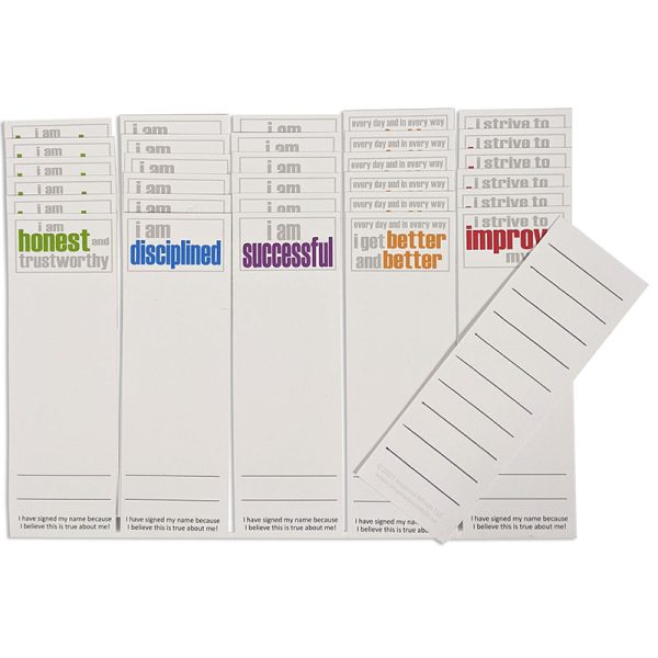 Page Keepers Bookmarks, Inner Strength Booster Set, 6 Each of 5 Titles, Set of 30