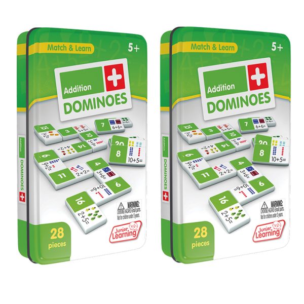 Addition Dominoes, 2 Sets