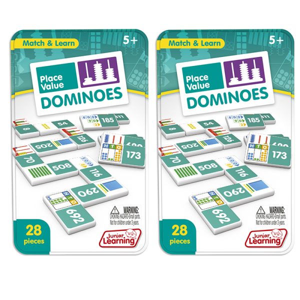 Place Value Dominoes, 2 Sets