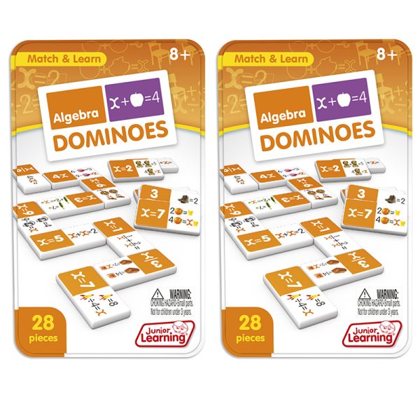 Algebra Dominoes, 2 Sets