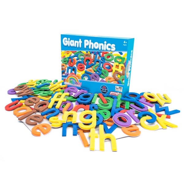 Giant Rainbow Phonics, 84 Pieces