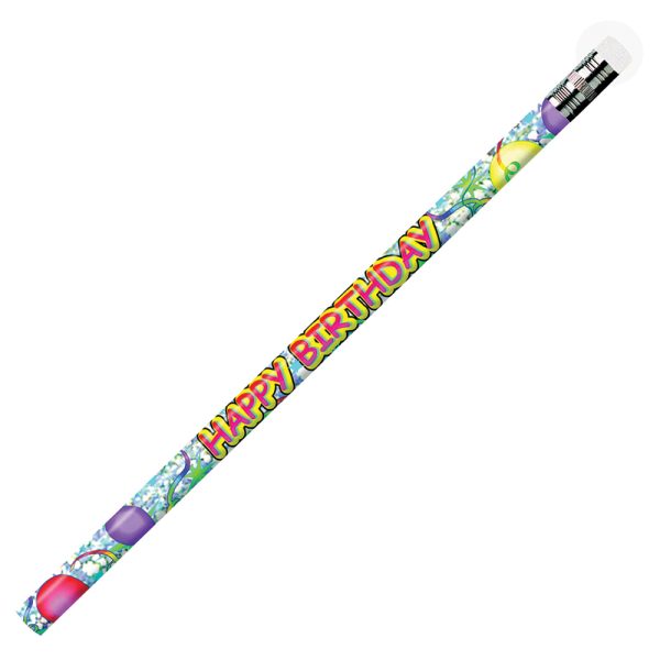 Happy Birthday Glitz Pencil, Pack of 144