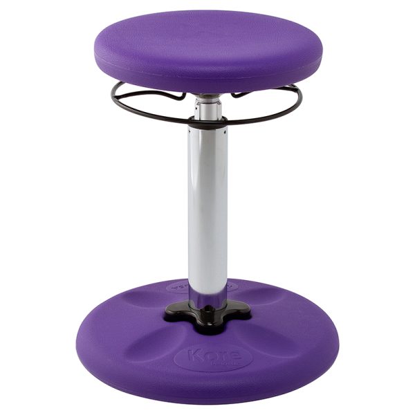 Kids Adjustable Tall Wobble Chair 16.5-24", Purple