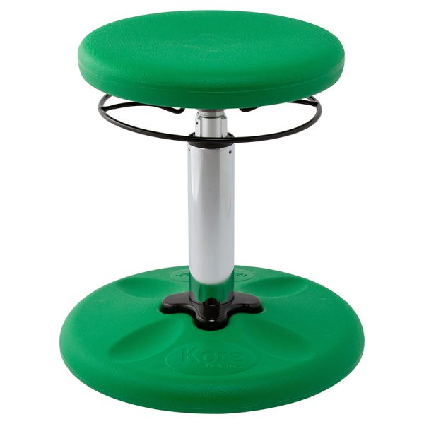 Kids Adjustable Standard Wobble Chair 14-19", Green