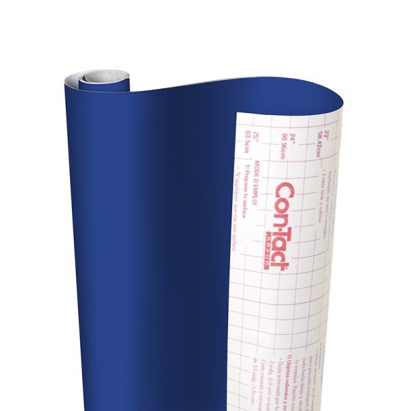 Creative Covering™ Adhesive Covering, Royal Blue, 18" x 16 ft