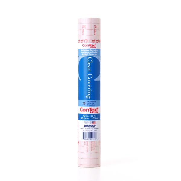 Clear Cover Matte Adhesive Roll 12" x 36'