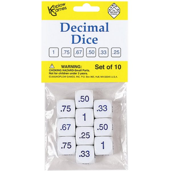 Decimal Dice, Set of 10