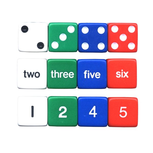 Number Dice, Set of 12