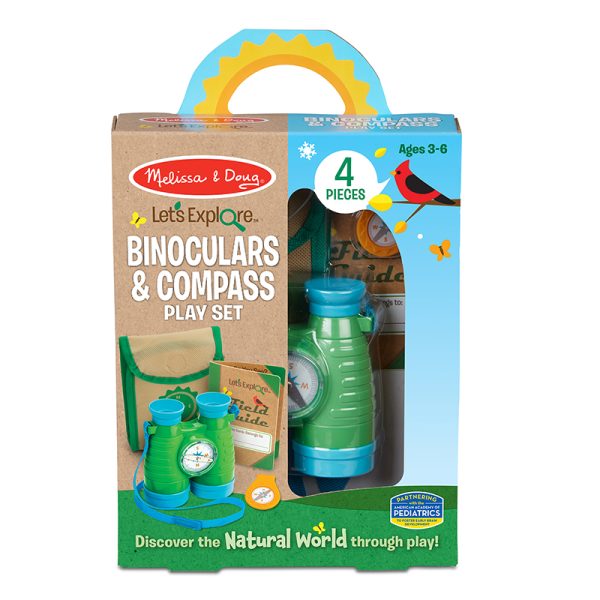 Let's Explore Binoculars & Compass Play Set