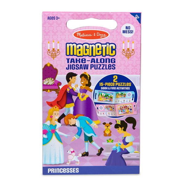 Take Along Magnetic Jigsaw Puzzles - Princesses