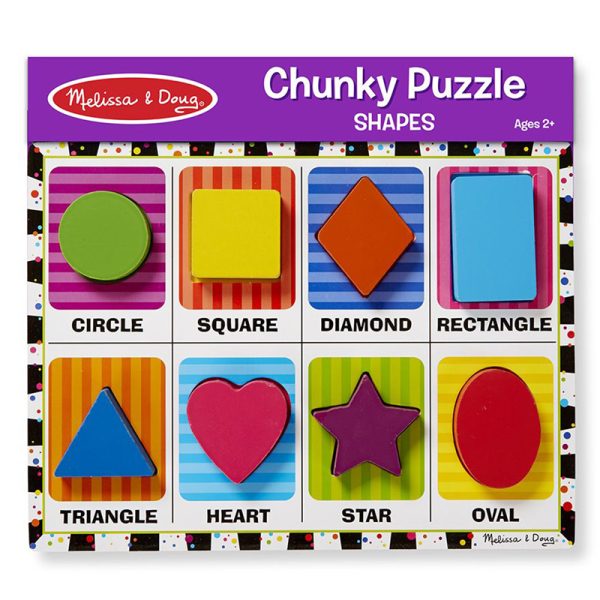 Shapes Chunky Puzzle - 8 Pieces