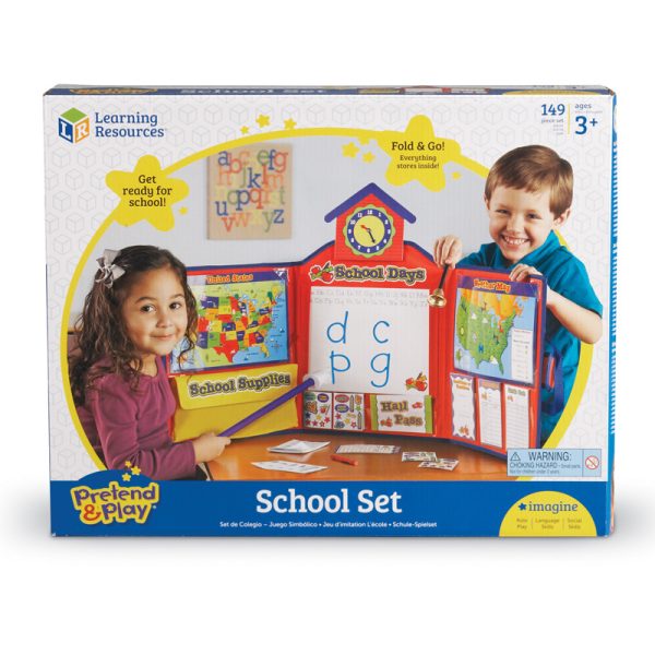 Pretend & Play® School Set w/US Map