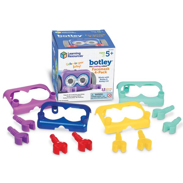 Botley® The Coding Robot Facemask 4-Pack