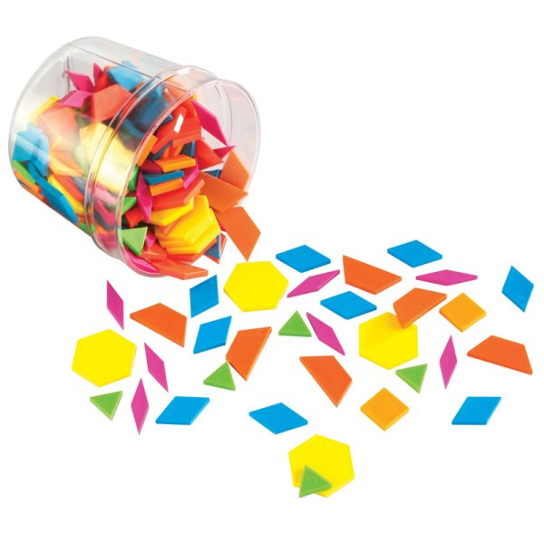 Brights!™ Pattern Blocks, 250 Pieces